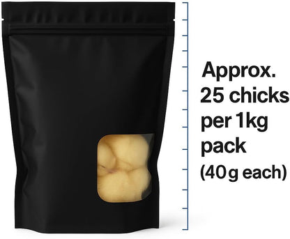 Frozen Day Old Chicks 1kg – Premium Quality Animal Feed for Birds, Reptiles, Raptors, Owls & Snakes