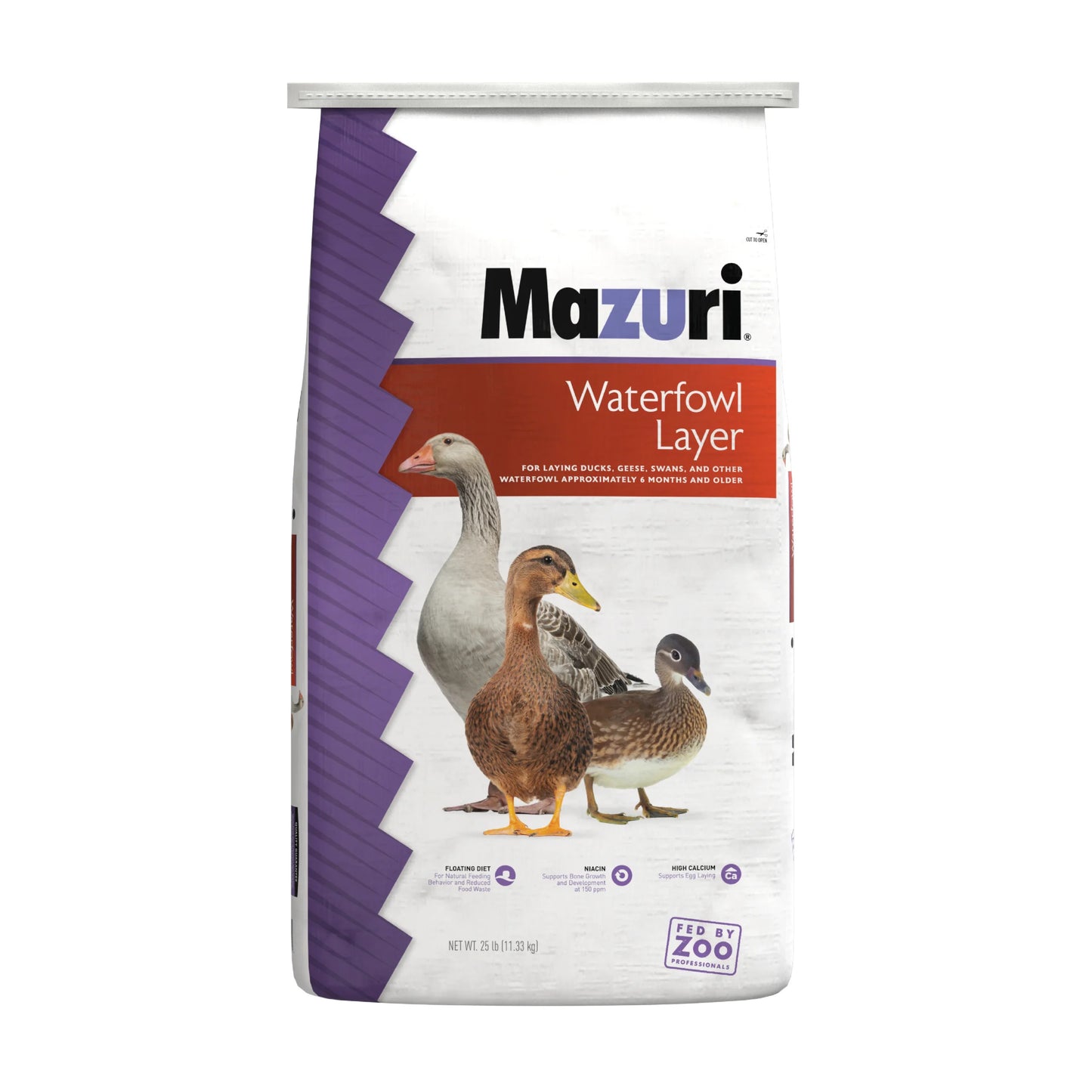 Mazuri Waterfowl Breeder 22.67kg