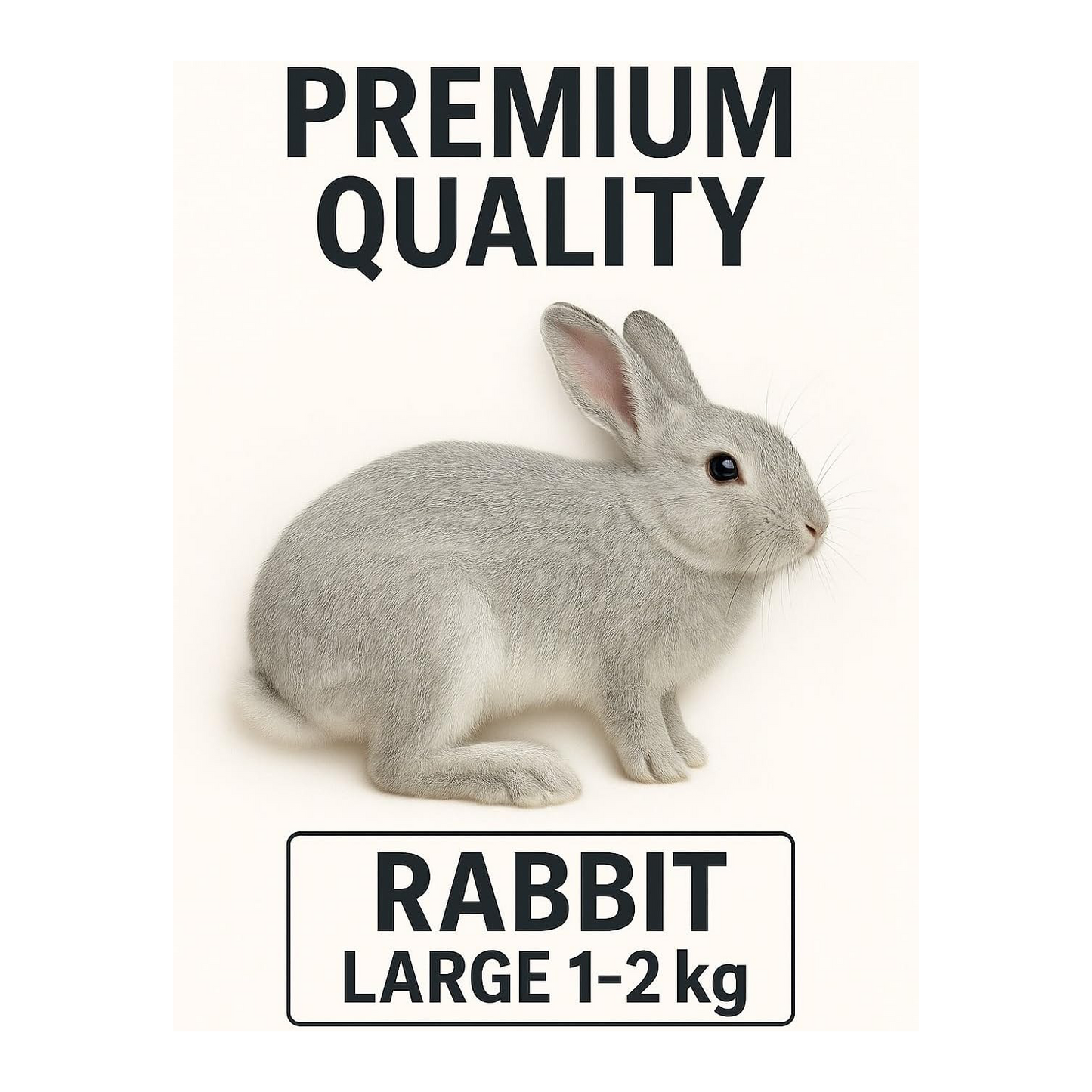 SiarFrozen Large Rabbit 1-2 kg