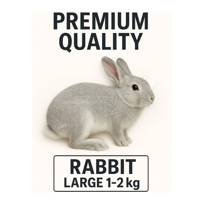 SiarFrozen Large Rabbit 1-2 kg
