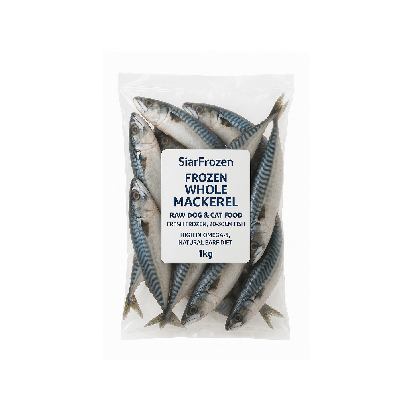 SiarFrozen Whole Mackerel 1kg
