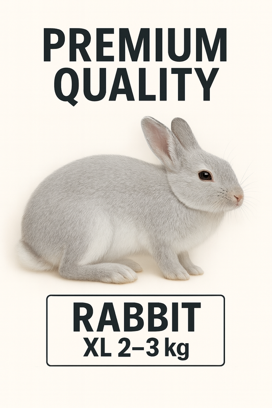 SiarFrozen XL Rabbit (2kg – 3kg) – Premium Large-Scale Frozen Feed