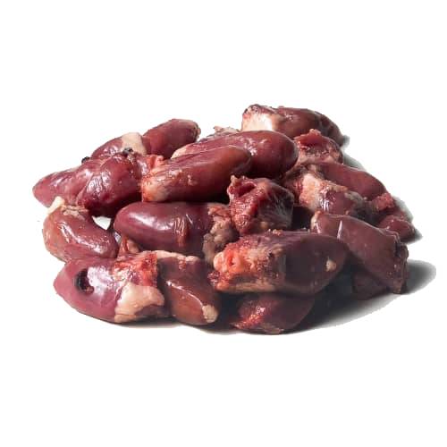 SiarFrozen™ Raw Chicken Hearts 2kg — Premium bulk pack of frozen raw chicken hearts, a nutrient-dense muscle meat for dogs and cats.