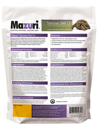 Mazuri Tortoise LS Diet 340g