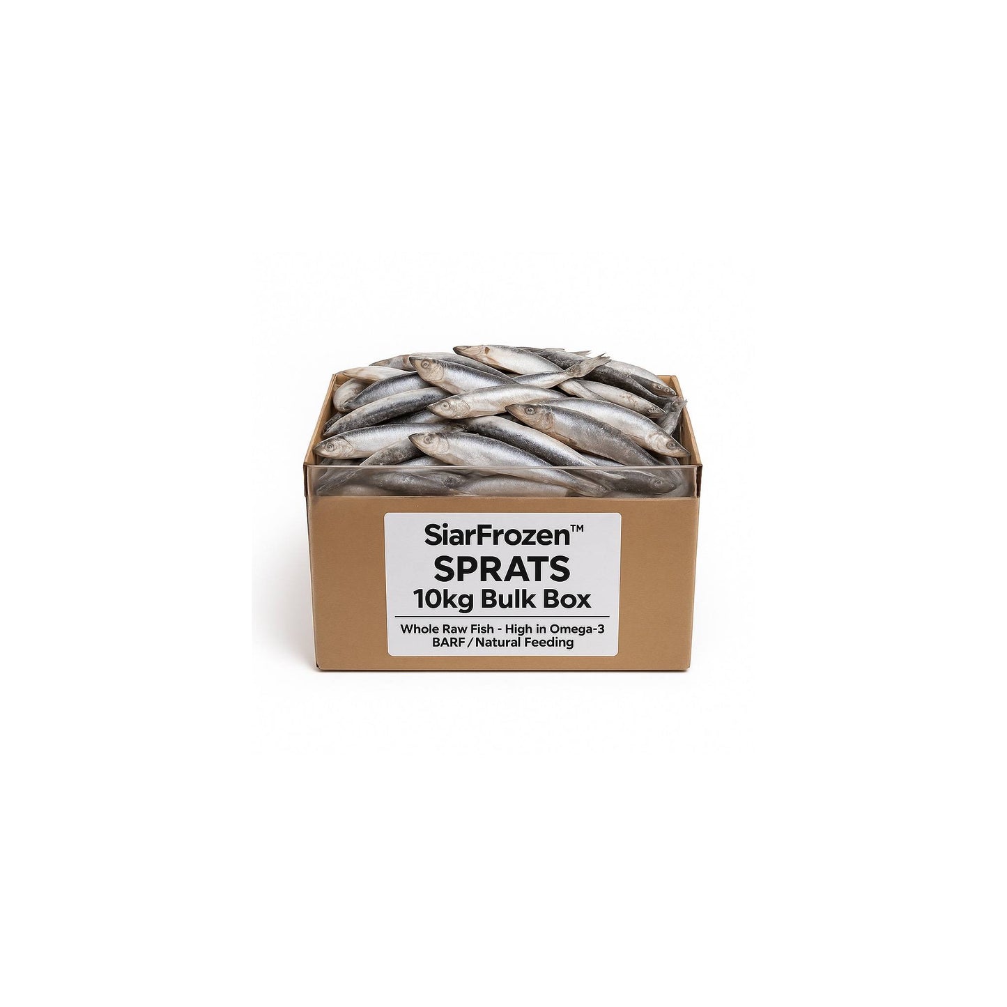 SiarFrozen Sprats 10kg Bulk Box