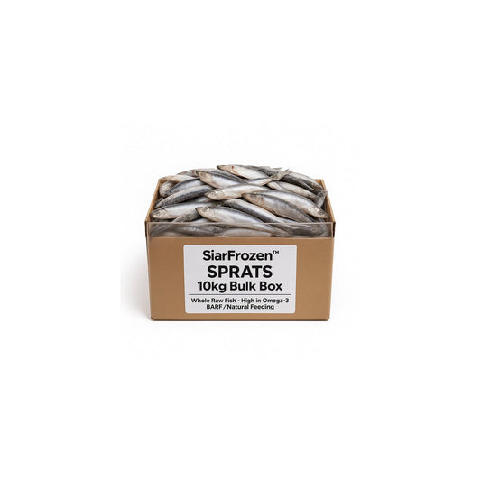 SiarFrozen Sprats 10kg Bulk Box