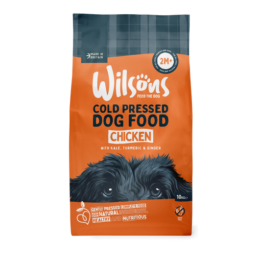Wilson’s Cold Pressed Chicken Dog Food – Natural Dry Dog Food (2kg & 10kg)
